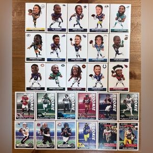 2021 Panini Football Sticker And Card Collection Card Lot